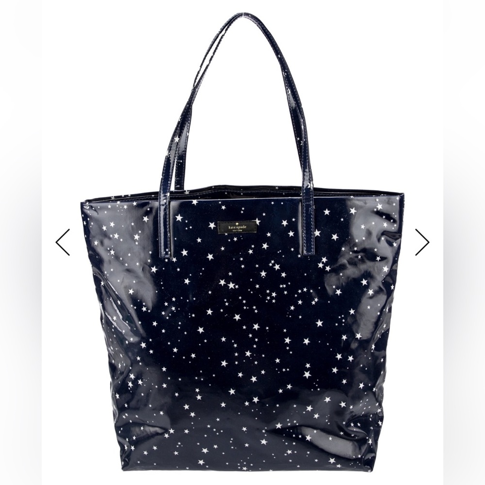 Kate Spade New York Blue Vinyl Tote